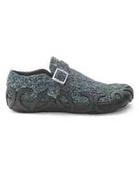 Loewe Luxury Rise loafer in brushed suede Charcoal