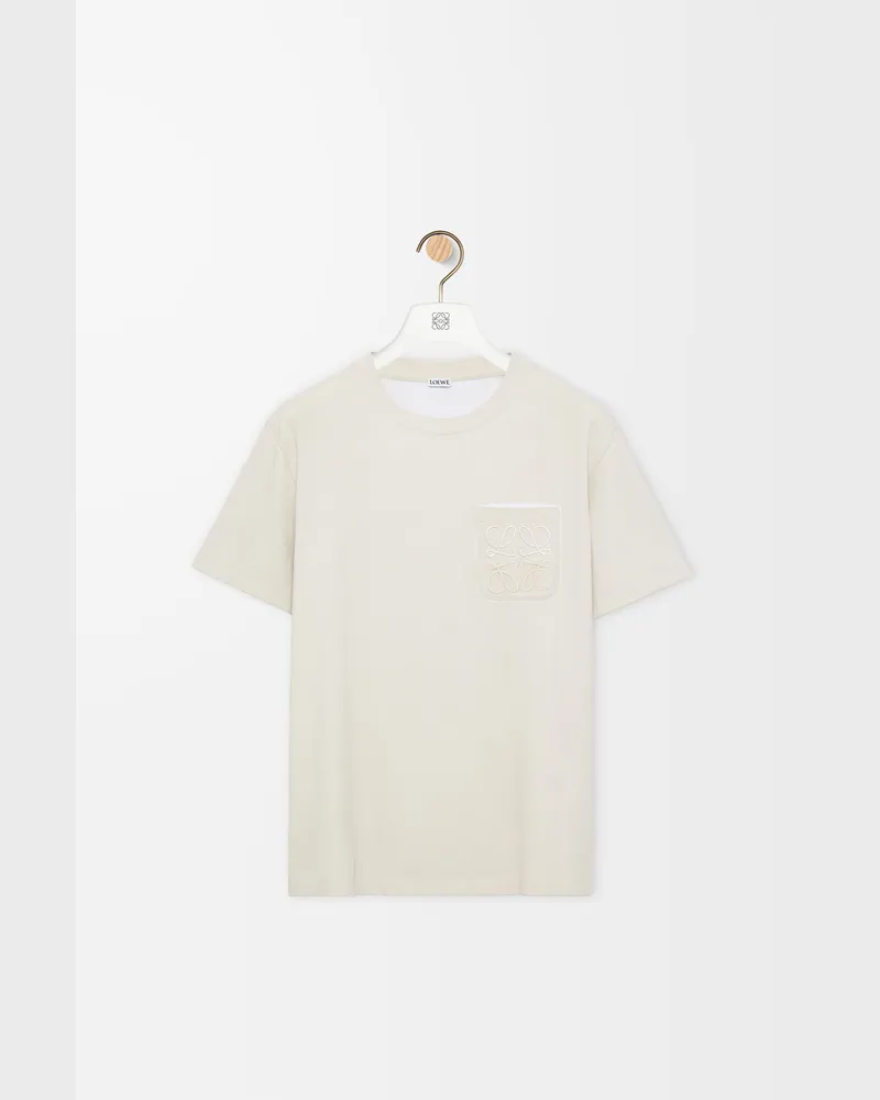 Loewe T-shirt In Cotton Blend Size Hombre Light