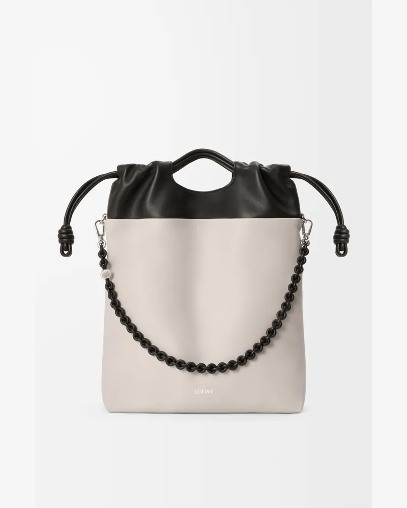 Loewe Flamenco Purse Tote In Mellow Nappa Lambskin Mujer Light