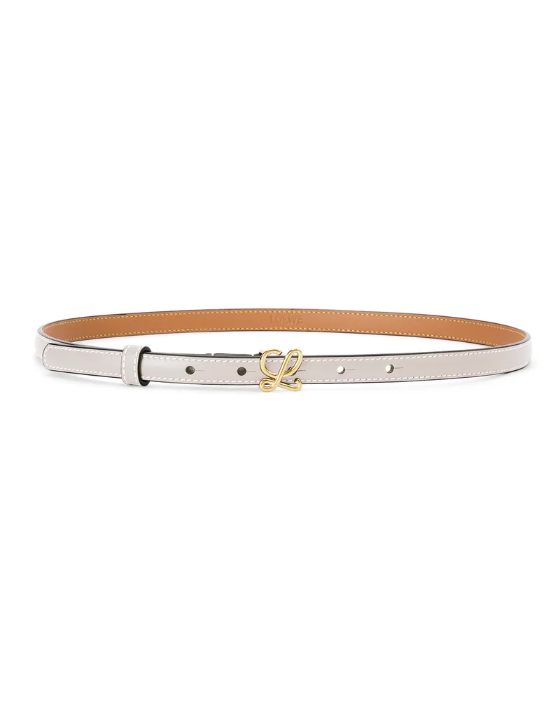 Loewe Luxury Belt in smooth calfskin Light