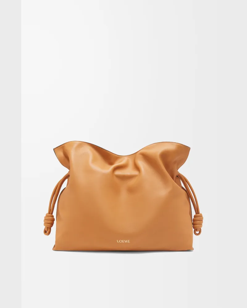 Loewe Large Flamenco Clutch In Nappa Leather skin Mujer Warm