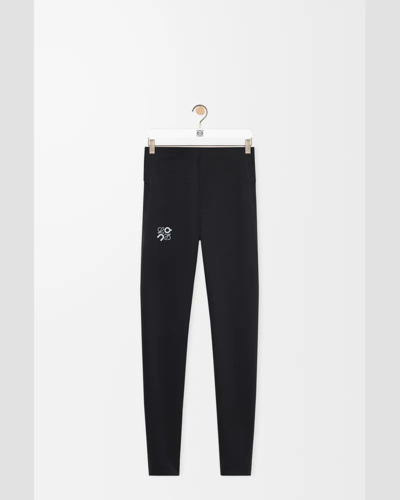 Loewe Active Tights In Technical Jersey Size Mujer Black