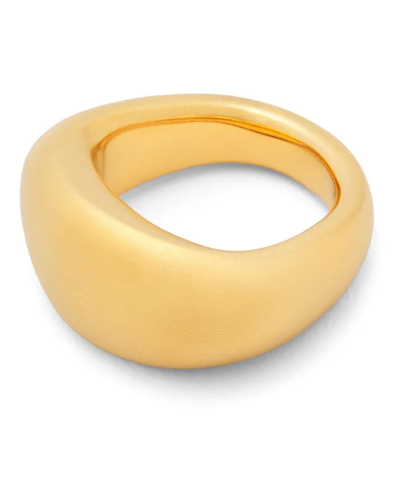 Loewe Luxury Signet ring in sterling silver Gold