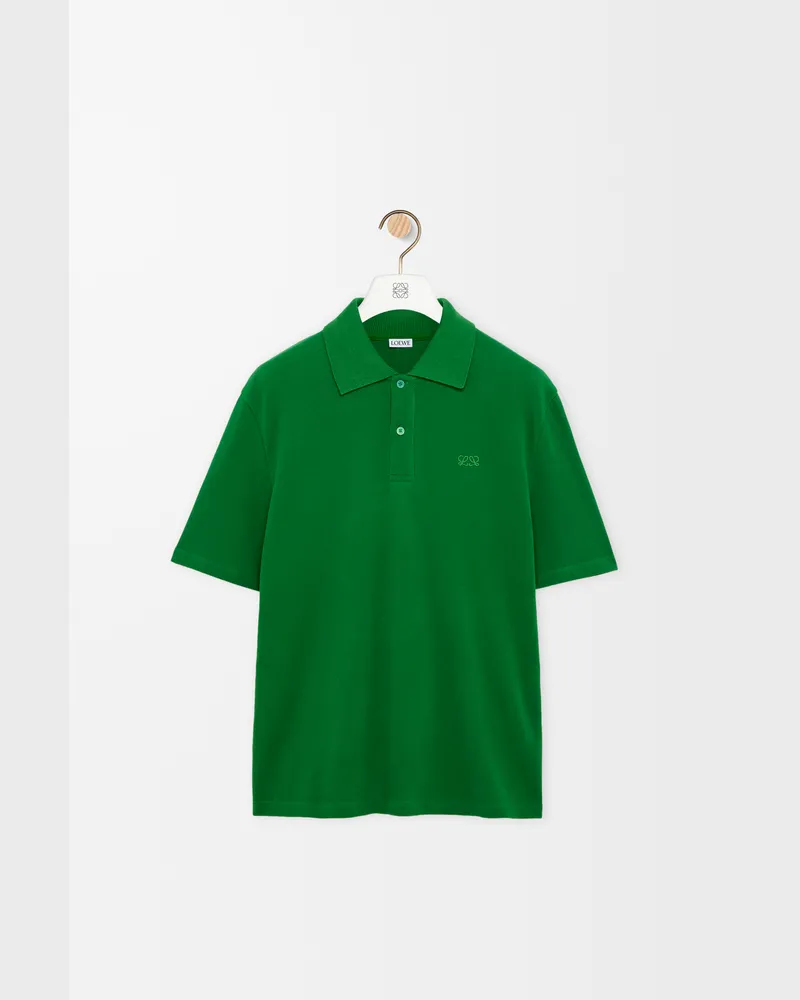 Loewe Polo In Cotton Size Hombre Green