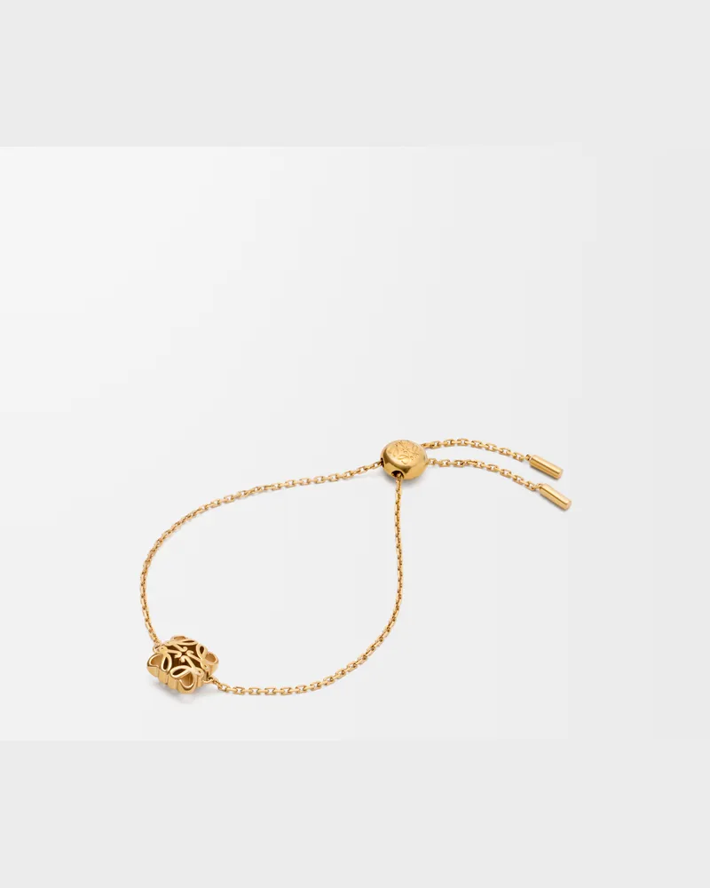 Loewe Anagram Bombé Bracelet Mujer Gold