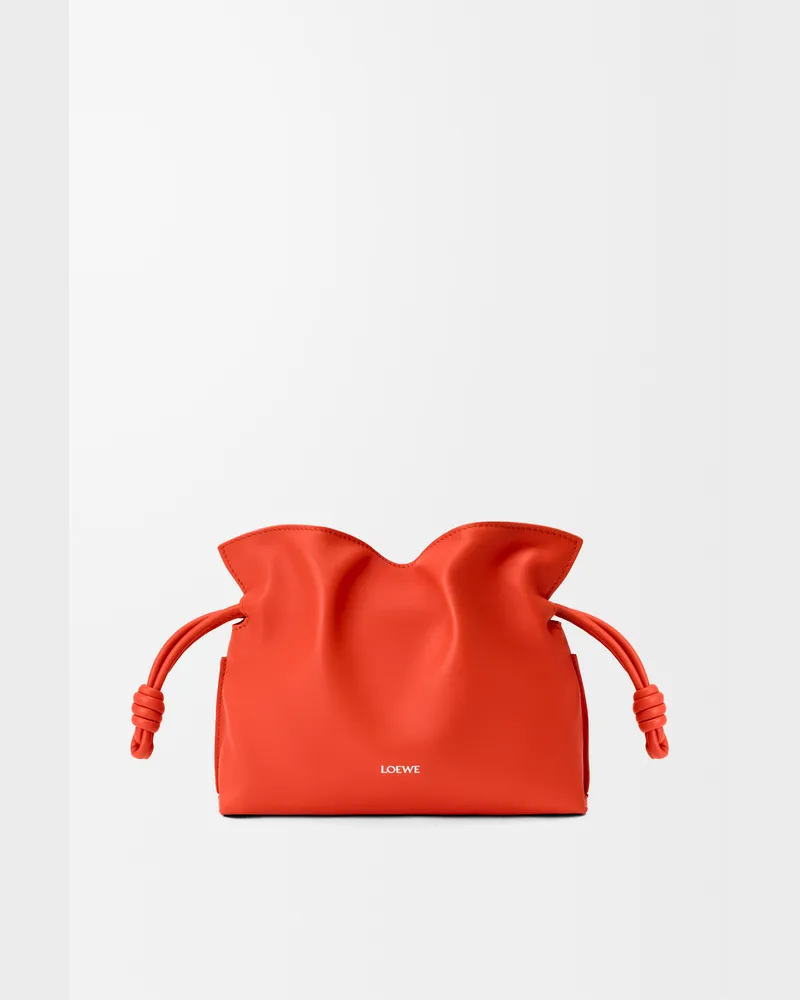 Loewe Mini Flamenco Clutch In Nappa Leather skin Mujer Sunrise