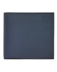 Loewe Luxury Bifold coin wallet in soft grained calfskin Onyx