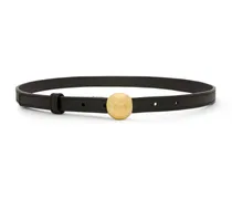 Luxury Pebble belt in smooth calfskin
