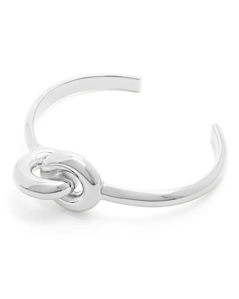 Loewe Luxury Donut Link Cuff In Sterling Silver