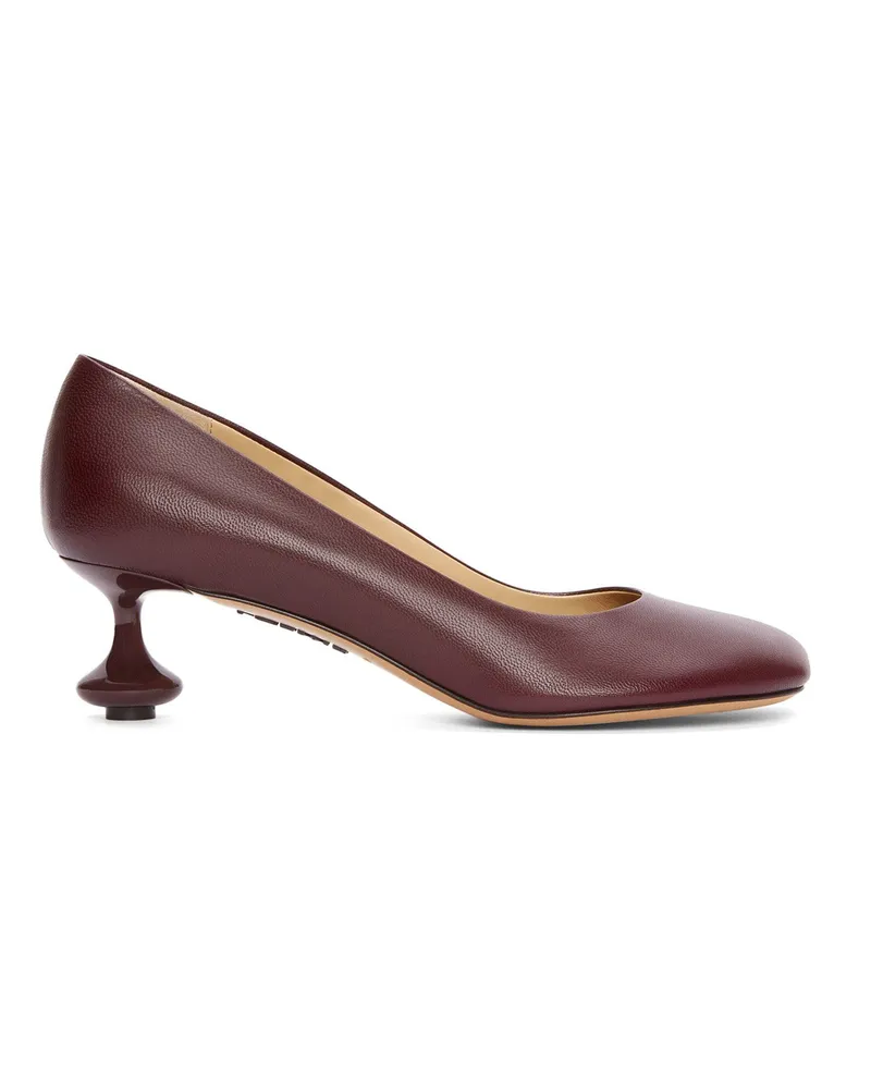 Loewe Luxury Toy pump in goatskin Burgundy