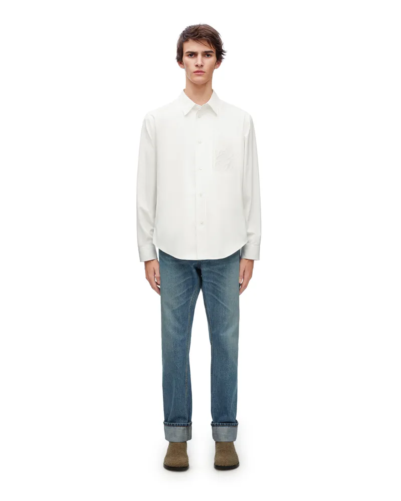 Loewe Luxury Shirt in cotton White