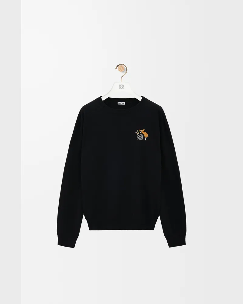 Loewe Luxury Sweater in wool Black