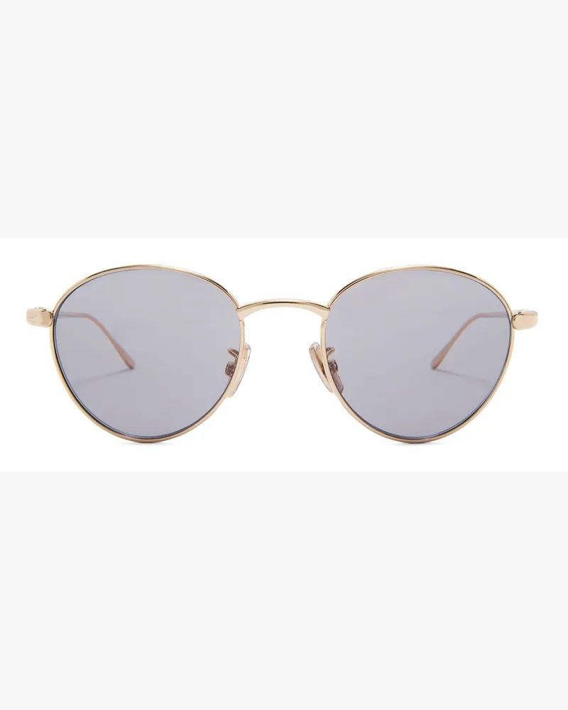 Loewe Luxury Groove Round sunglasses Smoke