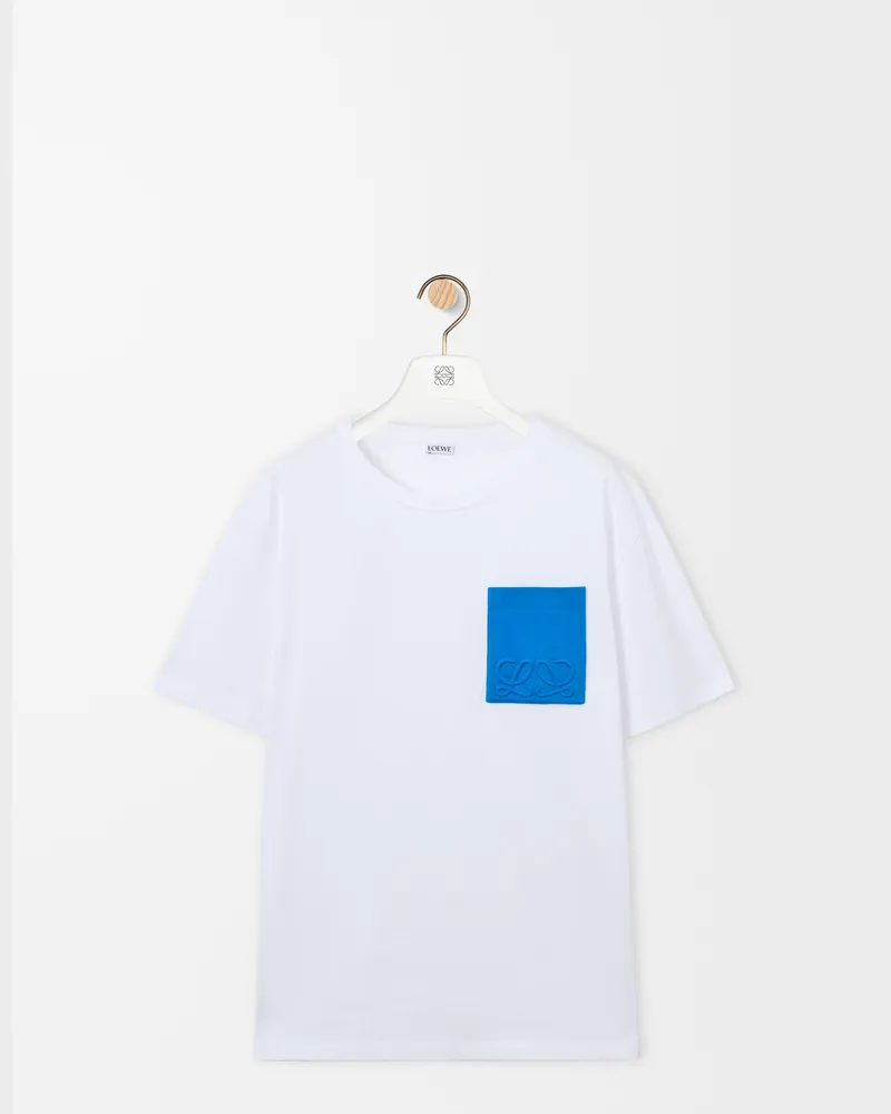 Loewe Relaxed Fit T-shirt In Cotton Size Hombre White