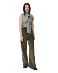 Loewe Luxury Bow top in wool and silk blend Light