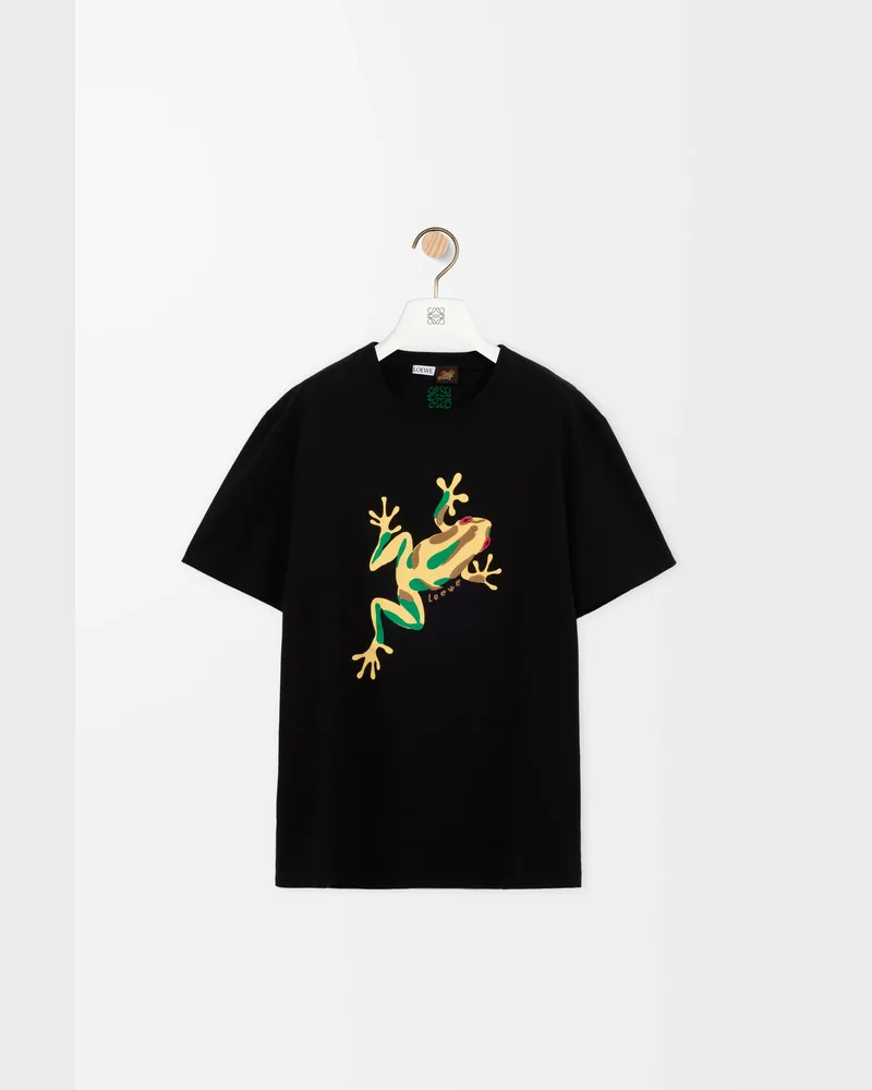 Loewe Relaxed Fit T-shirt In Cotton Size Hombre Black