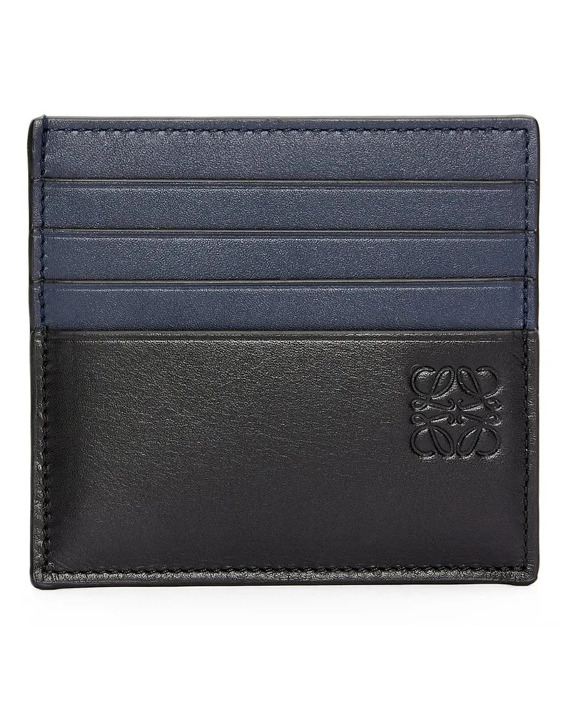 Loewe Luxury Open plain cardholder in shiny calfskin Black