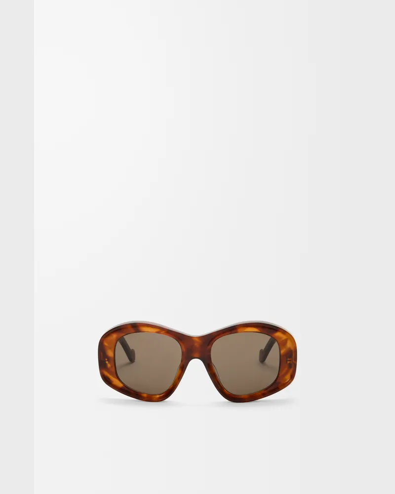 Loewe Beveled Pentagon Sunglasses Mujer Havana