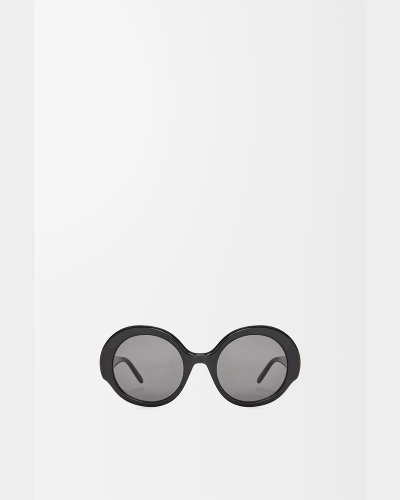 Loewe Round Slim Sunglasses Mujer Black