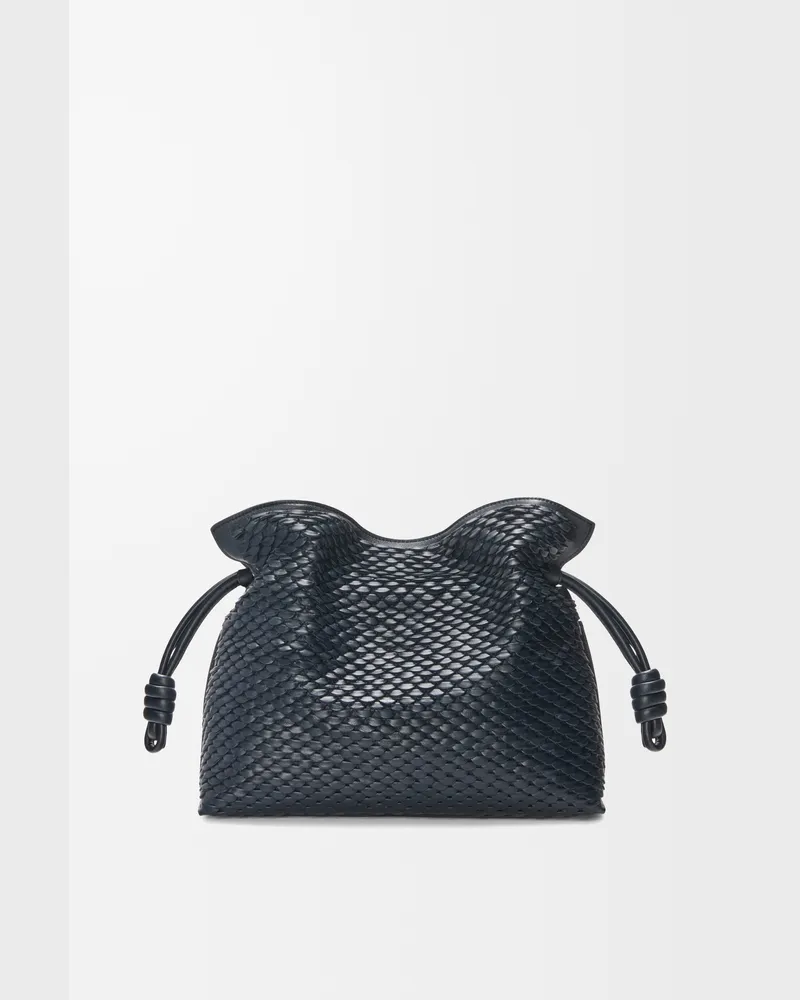 Loewe Medium Flamenco Clutch In Mellow Nappa Lambskin Mujer Dark