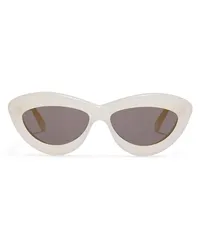 Loewe Luxury Cateye sunglasses in acetate Ivory