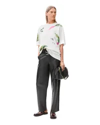 Loewe Luxury Oversized fit T-shirt in cotton blend White