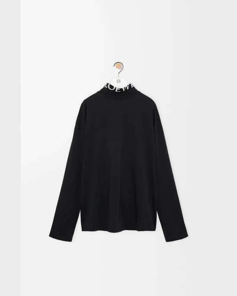 Loewe Top In Cotton Size Hombre Black