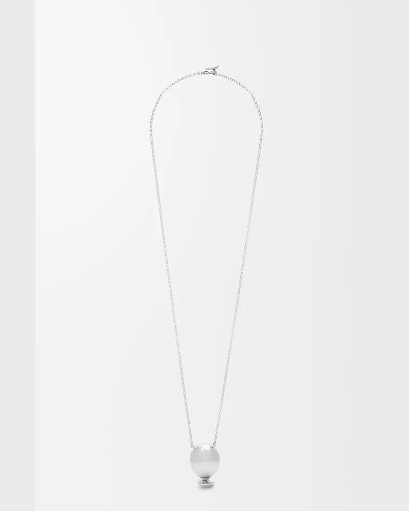 Loewe Balloon Pendant In Sterling Silver Mujer Silver