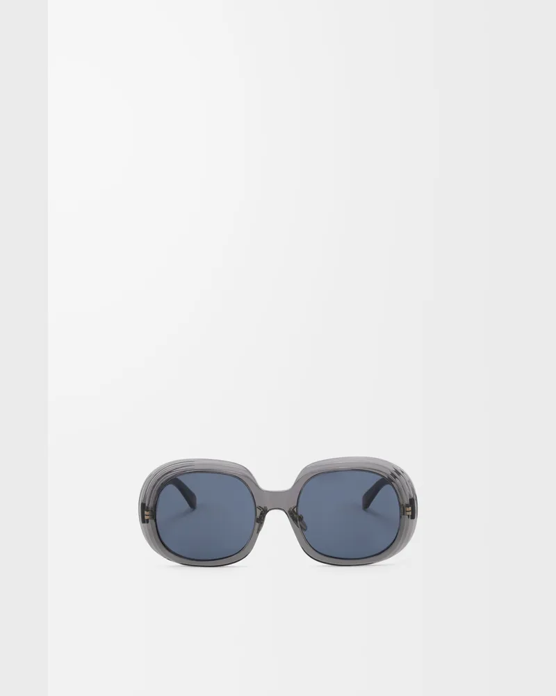 Loewe Mini Anagram Steps Square Sunglasses Mujer Transparent