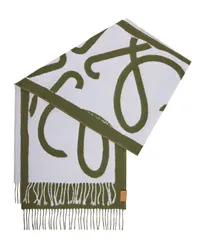 Loewe Luxury Scarf in wool and cashmere Light