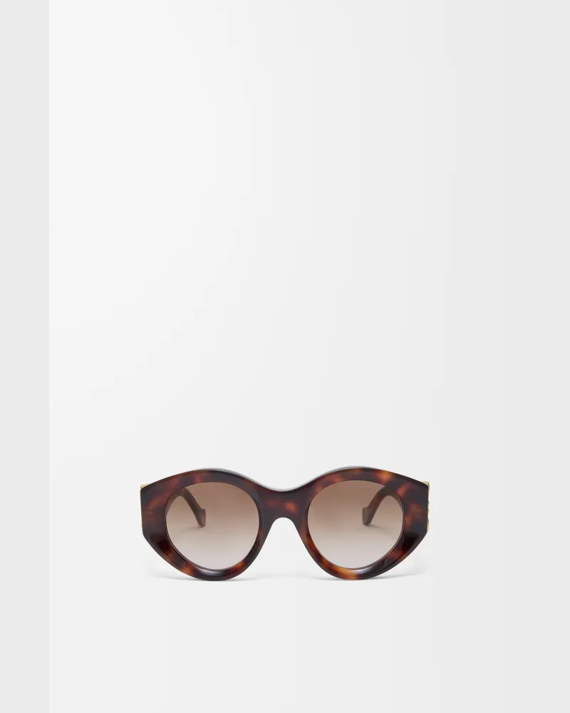 Loewe Maxi Anagram Butterfly Sunglasses Mujer Havana