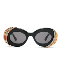 Loewe Luxury Pavé Oval sunglasses Multicolor