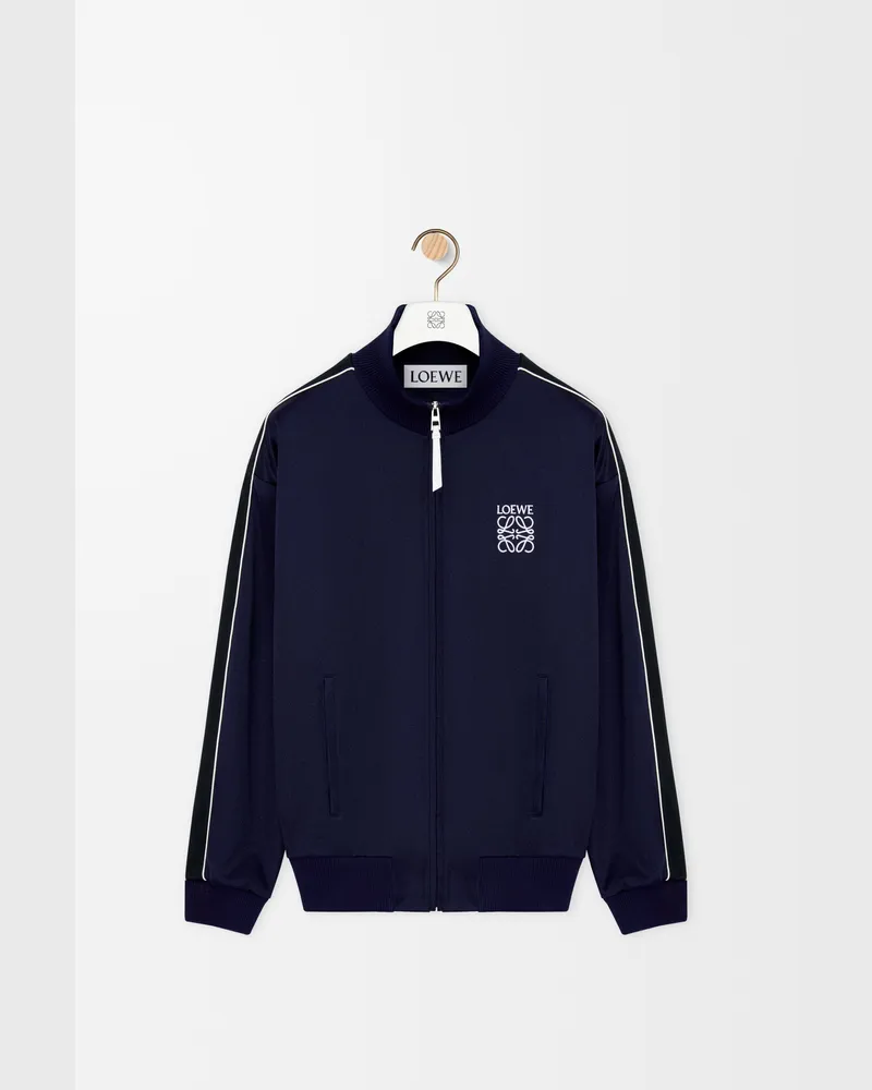 Loewe Tracksuit Jacket In Technical Jersey Size Hombre Dark