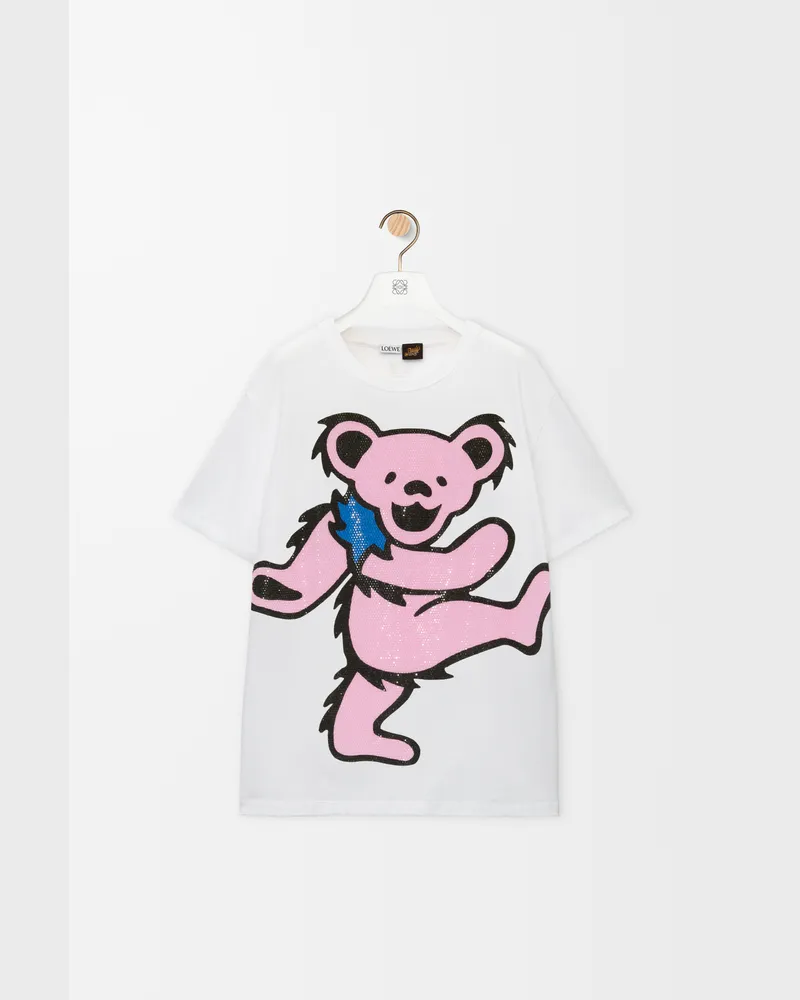 Loewe Relaxed Fit T-shirt In Cotton Size Hombre White