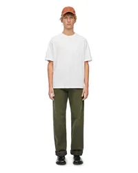 Loewe Luxury Relaxed fit T-shirt in cotton White