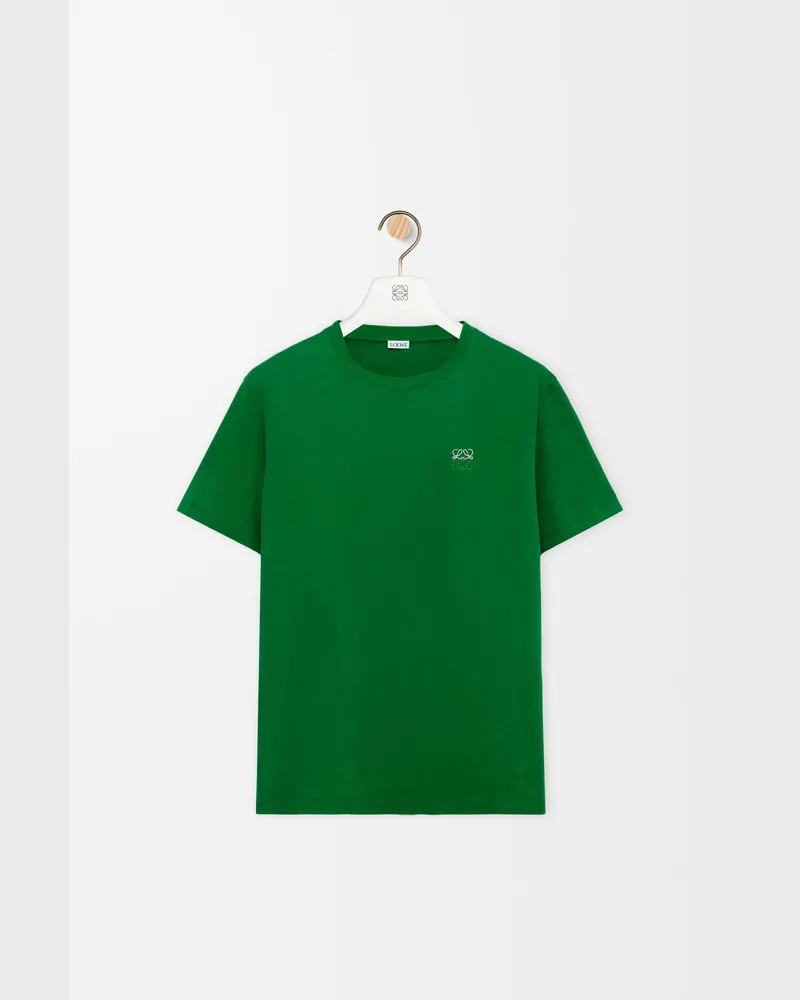 Loewe Regular Fit T-shirt In Cotton Size Hombre Green