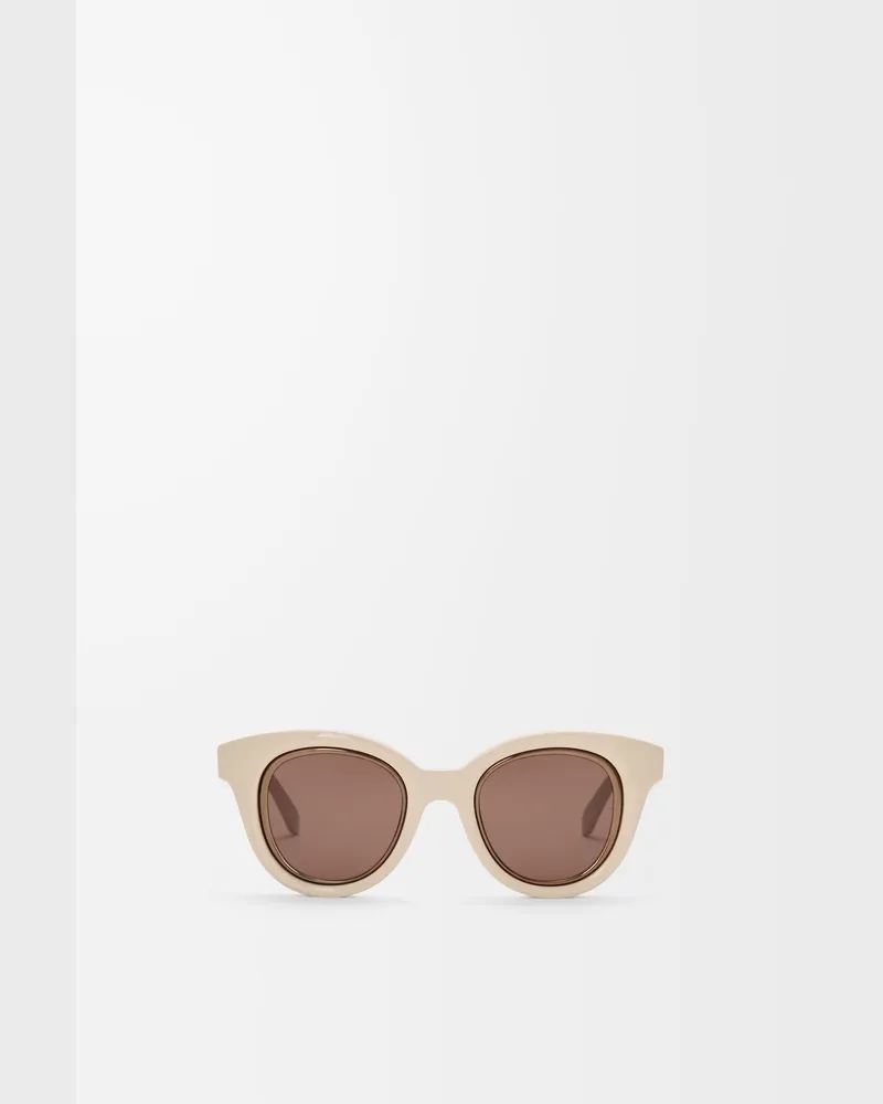 Loewe Mini Anagram Butterfly Sunglasses Mujer Cream