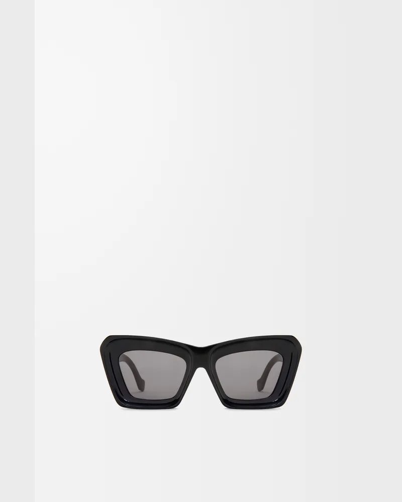 Loewe Beveled Cateye Sunglasses Mujer Black
