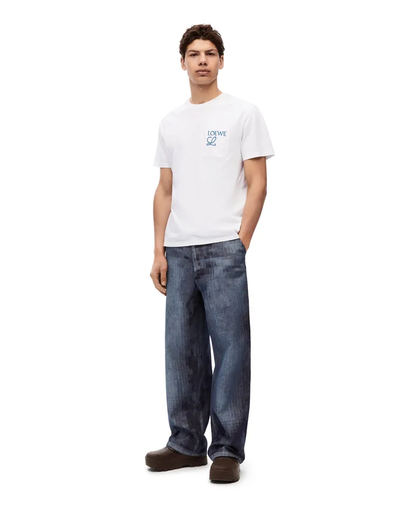 Loewe Luxury Relaxed fit T-shirt in cotton White