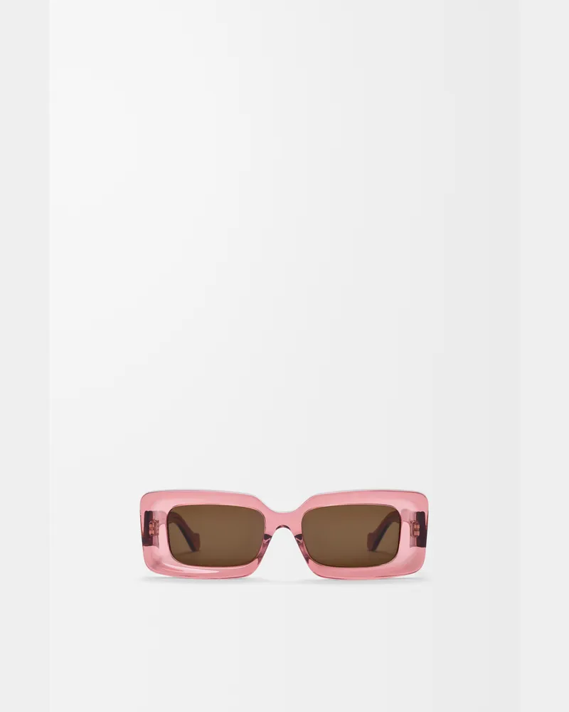 Loewe Rectangular Sunglasses Mujer Transparent