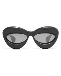 Loewe Luxury Inflated cateye sunglasses in nylon Black