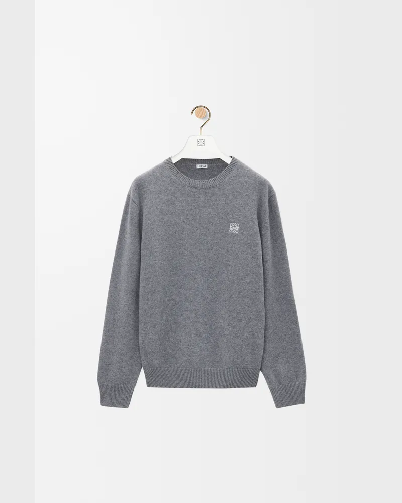 Loewe Sweater In Wool Size Hombre Grey