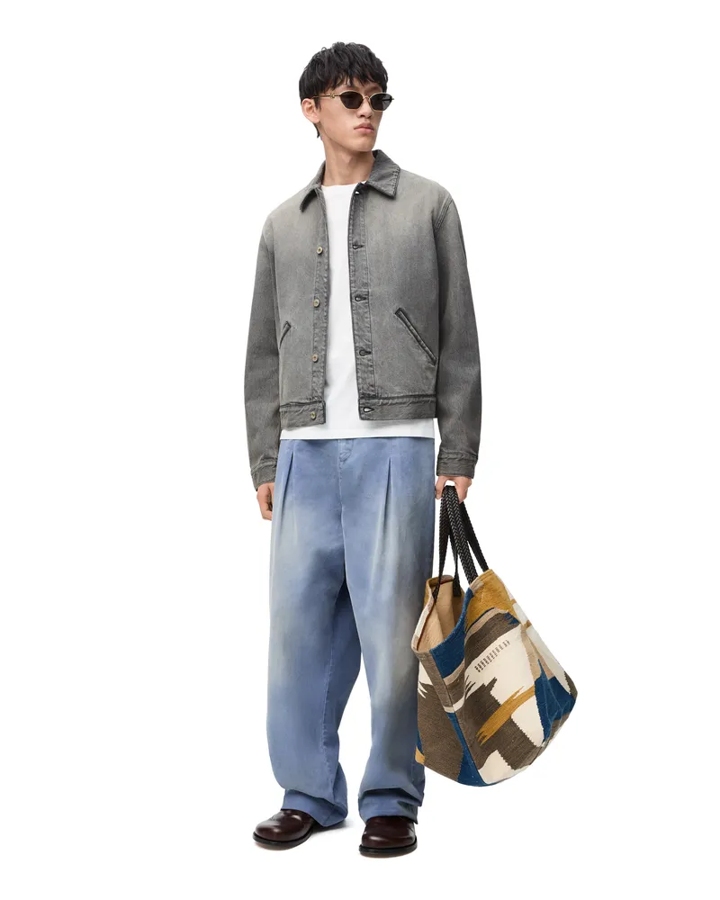 Loewe Luxury Jacket in denim Grey