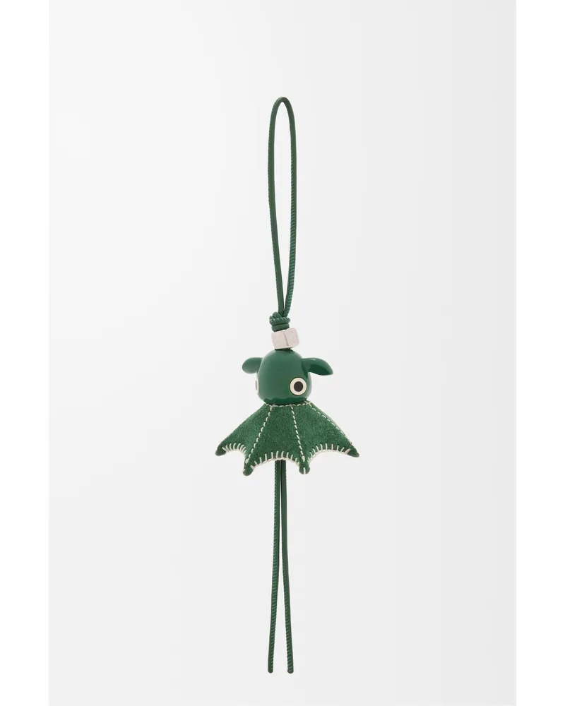 Loewe Varsity Puzz Charm Mujer Green