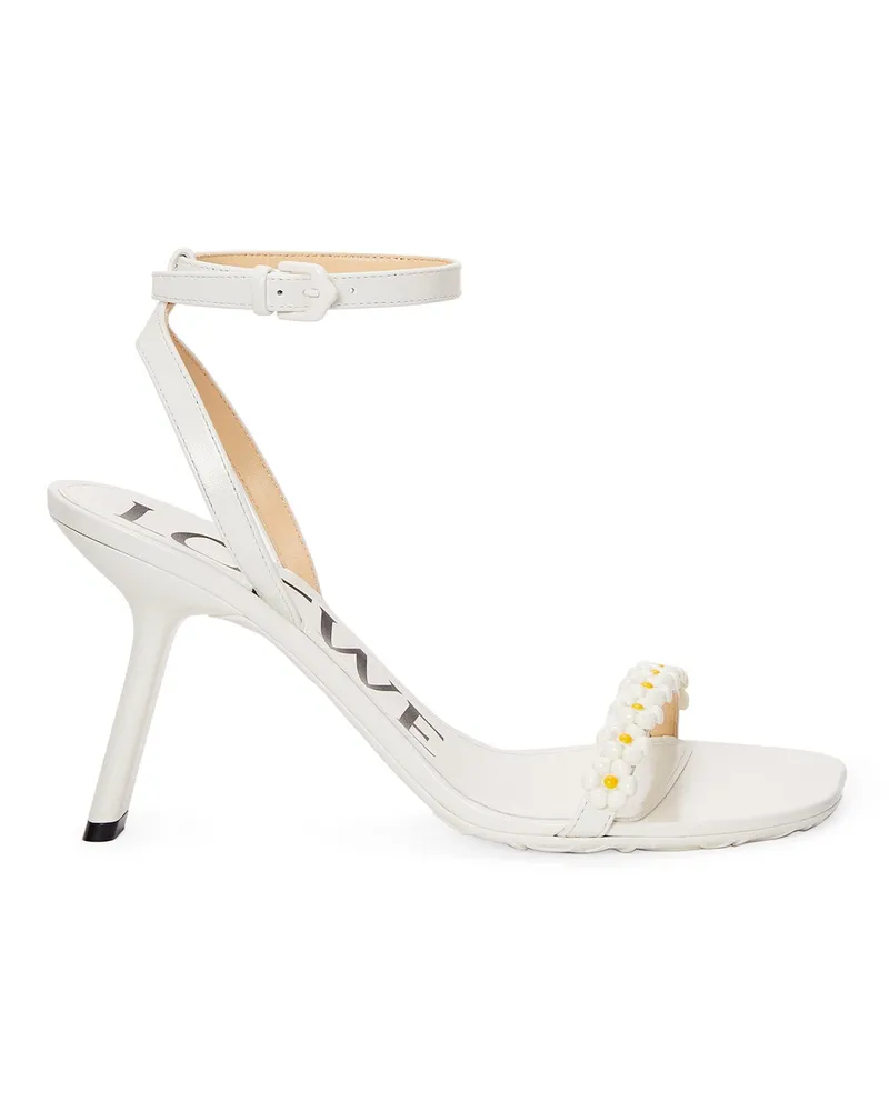 Loewe Luxury Petal Daisy sandal in lambskin Almost