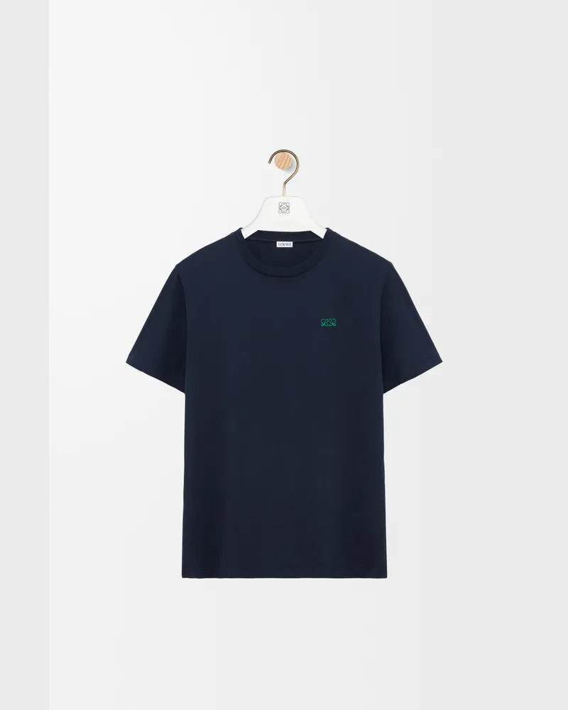 Loewe Regular Fit T-shirt In Cotton Size Hombre Dark