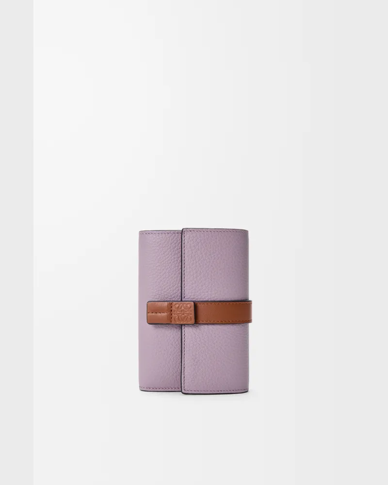 Loewe Small Vertical Wallet In Soft Grained Leather skin Mujer Dirty