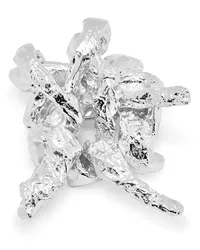 Loewe Luxury Tarantella brooch in sterling silver Silver