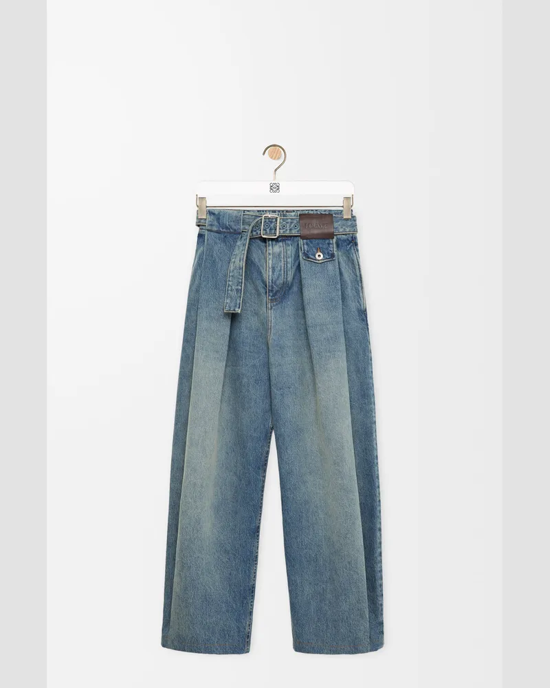 Loewe Jeans In Denim Size Mujer Washed