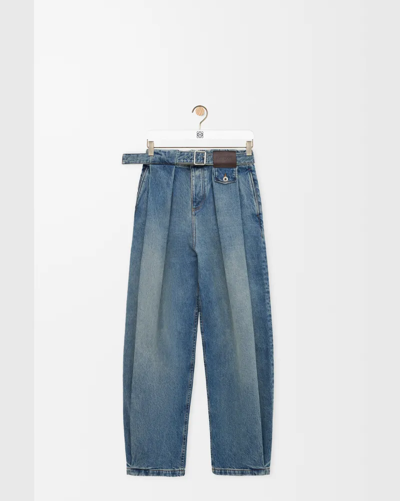 Loewe Jeans In Denim Size Mujer Washed